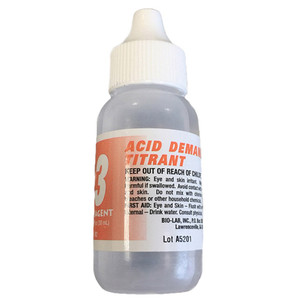 Pool Acid Demand for pH Test Kit Reagant Refill 1 oz