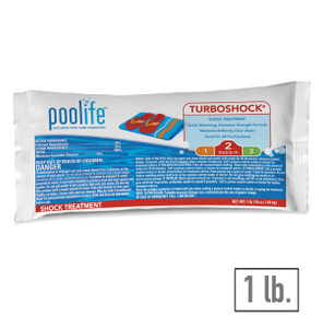 Poolife TurboShock 78% 1 lb Chlorine Pool Shock Poolife TurboShock 78% 1 lb Chlorine Pool Shock