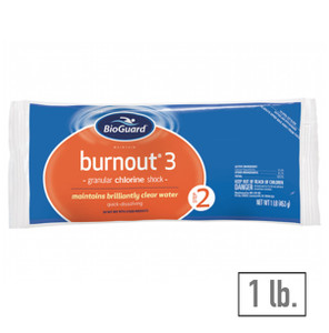 BioGuard Burn Out 3 - 1 lb Chlorine Pool Shock BioGuard Burn Out 3 - 1 lb Chlorine Pool Shock