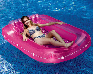 Swimline Floating Suntan Tub for Swimming Pools Swimline Floating Suntan Tub for Swimming Pools