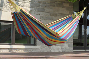 Vivere Brazilian Style Single Hammock - Tropical Vivere Brazilian Style Single Hammock - Tropical