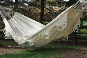 Vivere Brazilian Style Double Deluxe Hammock