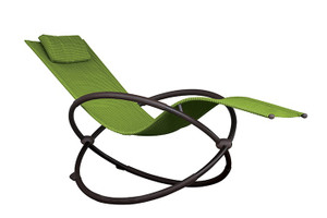 Vivere Orbital Single Lounger - Green Apple Vivere Orbital Single Lounger - Green Apple