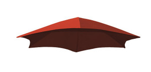 Vivere Original Dream Chair Umbrella - Cherry Red Vivere Original Dream Chair Umbrella - Cherry Red