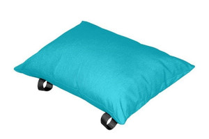 Vivere Throw Pillow - True Turquoise