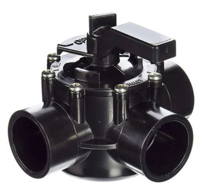 Jandy Pro Series NeverLube 1.5" Three-Way Diverter Valve