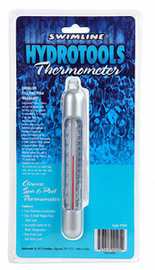 Swimline Cast Aluminum Tube Thermometer