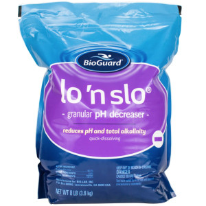 BioGuard Lo-n-Slo pH Decreaser For Pools - 8 lb Bag (1)