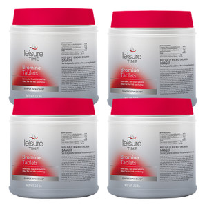 Leisure Time Bromine Tablets 2.2 lb - 4 Pack Leisure Time Bromine Tablets 2.2 lb - 4 Pack