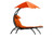Vivere Original Dream Lounger - Orange Zest