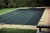 18x36 + 4x6 Loop-Loc Green Mesh Pool Cover w/ 2' Offset Left Step