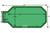 Loop-Loc - 16-6 x 34-6 + 4 x 8 Green Mesh Grecian w/ Center End Step Two Bow Ends Safety Cover for Inground Pools