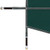 Loop-Loc - 16-6 x 34-6 + 4 x 6 Green Mesh Grecian w/ Left Side Extension Three Bow Ends Safety Cover for Inground Pools