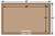 Loop-Loc - 16 x 38 Tan Mesh Rectangle Safety Cover for Inground Pools