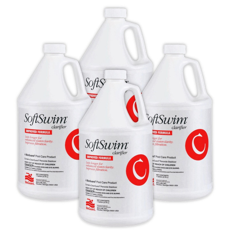 SoftSwim C Shock & Oxidizer 4 - 1 Gallon Bottles