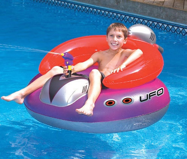 Swimline Inflatable UFO Ride-On Squirter