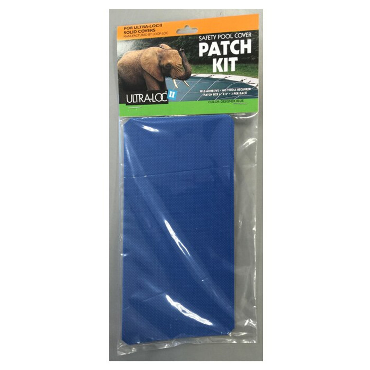 Loop-Loc Safety Pool Cover Patch Kit for Blue Solid Covers - 3 Pack