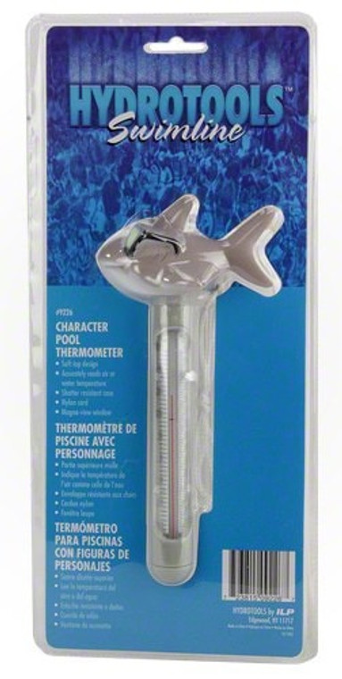 Swimline Cool Shark Soft Top Floating Thermometer