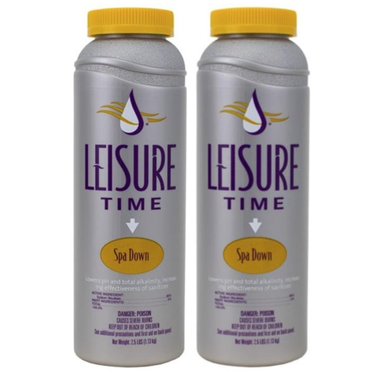 Leisure Time Spa Down pH Decreaser 2.5 lb - 2 Pack