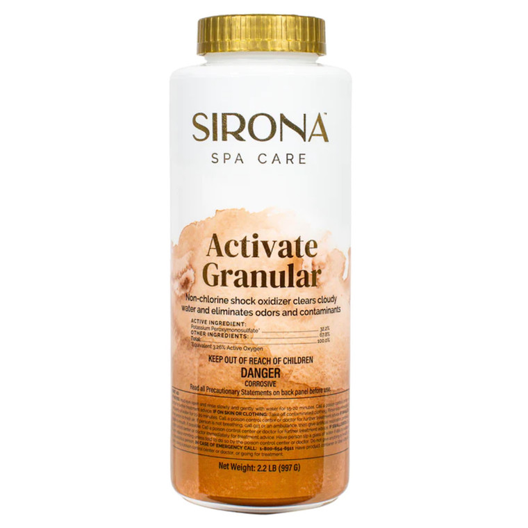 Sirona Spa Care Activate Granular 2.2 lb