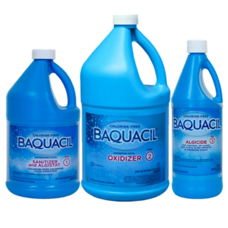 Baquacil Kit 4 Sanitizer | 4 Shock | 1 Algaecide