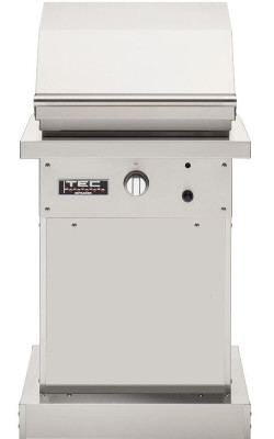 STPFR1NTPED Natural Gas TEC Sterling Patio 1 FR Infrared Grill on Stainless Steel Pedestal with Two Side Shelves STPFR1NTPED Natural Gas TEC Sterling Patio 1 FR Infrared Grill on Stainless Steel Pedestal with Two Side Shelves
