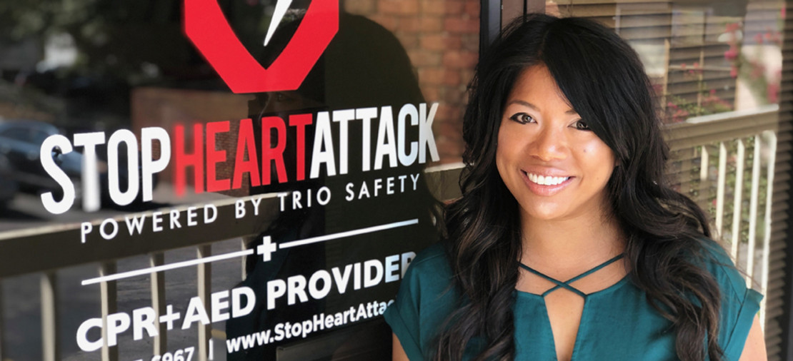 Alison Collins joins Stop Heart Attack | Trio Safety CPR+AED Alison Collins joins Stop Heart Attack | Trio Safety CPR+AED
