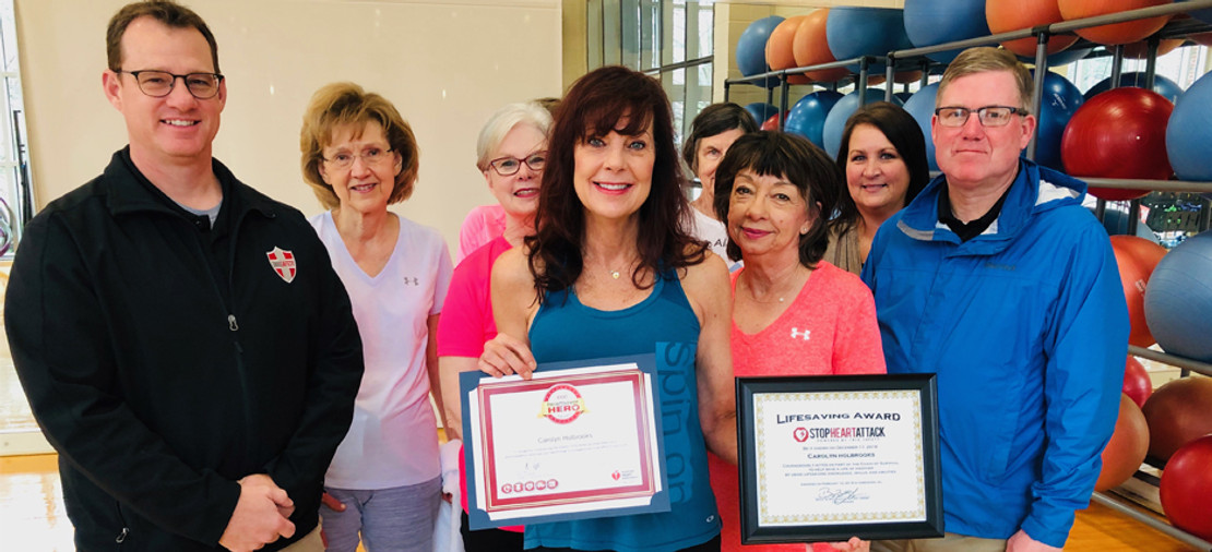Heartsaver Hero & Lifesaving Award: Ms. Carolyn Holbrooks Heartsaver Hero & Lifesaving Award: Ms. Carolyn Holbrooks