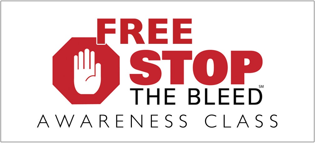 FREE Stop The Bleed Awareness Course!