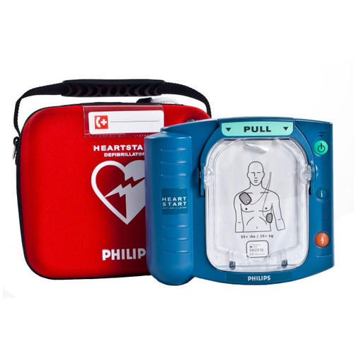 Philips HeartStart OnSite (HS1) AED with Slim Case - StopHeartAttack.com