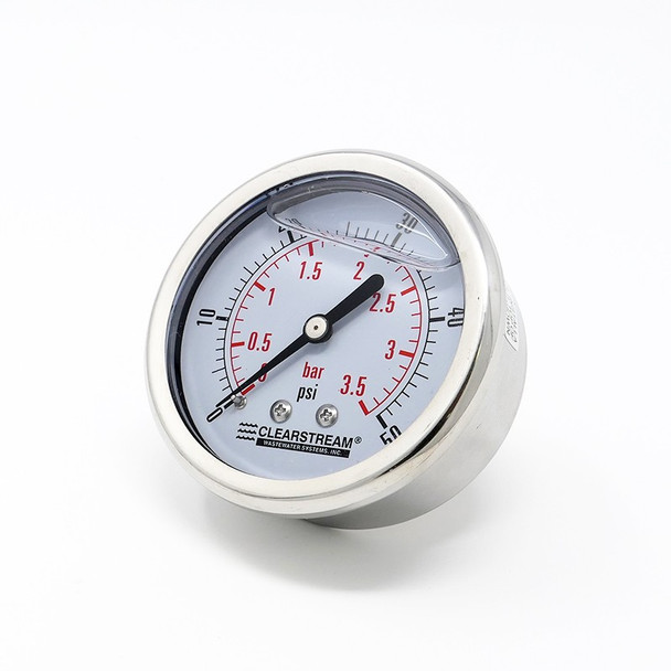 Gauge 50PSI Oil-Filled  (DISCONTINUED)