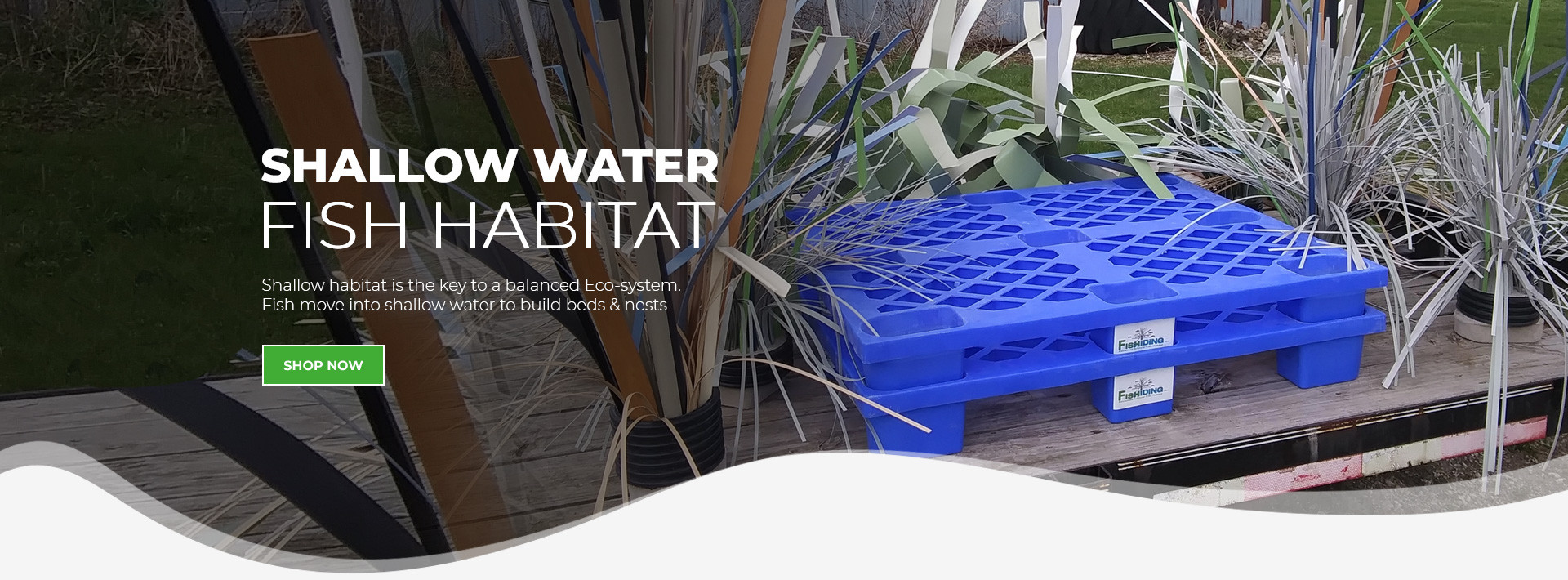 Fish Hiding Structures - Fishiding Reclaimed Artificial Fish Habitat