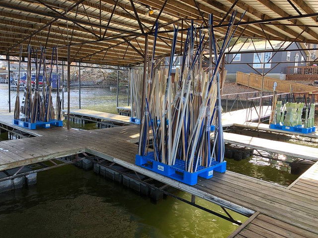 Point View Resort Deploys Incredible Fish Habitat in Lake of the Ozarks