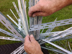 Bend limbs by hand.