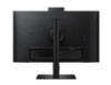 SAMSUNG 24" FLAT IPS, 16:9,  1920x1080, 5MS, 75Hz, 250nits, WEBCAM, HDMI, DP, 1xd-sub, 2x USB3.0, HAS, VESA, 3Y