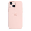 Apple iPhone 13 Mini Silicone Case with Magsafe - Chalk Pink