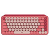 Logitech POP Keys Wireless Mechanical Keyboard - Heartbreaker (Rose) (920-010579)