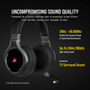 CORSAIR VIRTUOSO RGB WIRELESS High-Fidelity Gaming Headset, Carbon