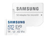 Samsung MicroSD EVO Plus 512GB w Adapter