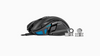 CORSAIR NIGHTSWORD RGB, Performance Tunable FPS MOBA Gaming Mouse, Black, Backlit RGB LED, 18000 DPI, Optical (AP version)