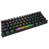 CORSAIR K70 PRO MINI WIRELESS RGB 60% Mechanical Gaming Keyboard, Backlit RGB LED, CHERRY MX SPEED, Black, Black PBT Keycaps