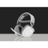 CORSAIR HS80 RGB WIRELESS Premium Gaming Headset with Spatial Audio, White