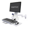 Ergotron 200 Series Combo Arm Keyboard & Monitor Mount - White