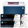 BUNDLE HP Color LaserJet Pro 4201dw 35/33ppm A4 Wireless Colour Laser Printer + 210X Toners (W2100X, W2101X, W2102X, W2103X) (4RA86F-210XBUN)