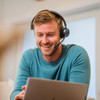 Poly Voyager 4310 Microsoft Teams Certified Over-the-Head Wireless Mono Headset + BT700 Dongle + Charging Stand (77Y93AA)