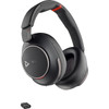 Poly Voyager Surround 85 UC Microsoft Teams Certified USB-C Wireless Headset + USB-C/A Adapter + Charging Stand (8G7T8AA)