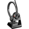 Poly Savi 7220 Office Binaural DECT 1880-1900 MHz Over-the-Head Wireless Stereo UC Headset (8D3G8AA)