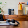 Poly Edge E300 IP Phone & PoE-enabled with NoiseBlock AI & Acoustic Fence & USB-C - No Bluetooth/Wi-Fi (82M92AA)