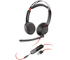 Poly Blackwire C5220 USB-A UC Business Stereo Corded Headset (207576-201)