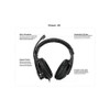 Adesso Xtream H5 Multimedia Stereo Headphone with Microphone